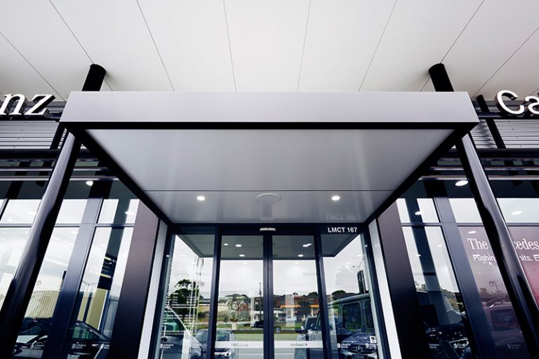 Callaghan Motors showroom by Bolden Constructions for Callaghan Motors