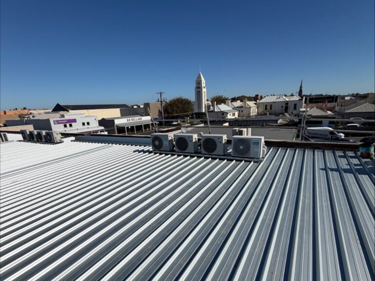 Roof replacement by Bolden Constructions for Mid City Warrnambool