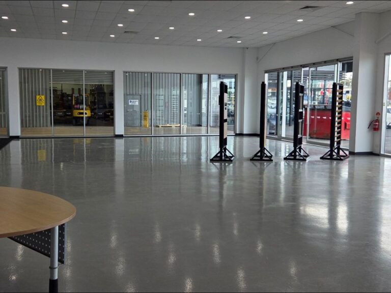 RAM showroom by Bolden Constructions for Callaghan Motors