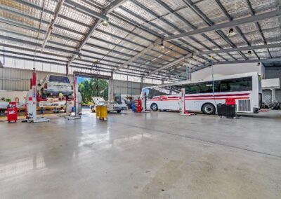 Bus Lines Warrnambool operations shed and offices by Bolden Constructions