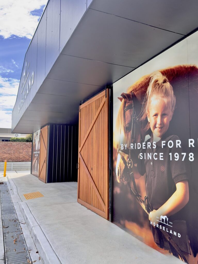 Horseland store by Bolden Constructions for Horseland Warrnambool